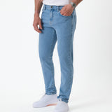 The Jeans Skinny Fit in light blue — front view against a white background