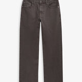 Motion 5 Pocket Classic Straight Pant in dark mole — front view showing the straight fit