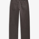 Motion 5 Pocket Classic Straight Pant in dark mole — back view showing the rubber patch
