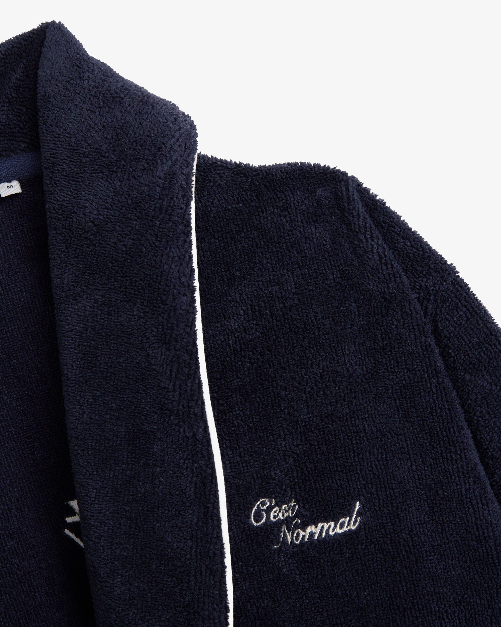 Normal Robe Soft Oversized The Robe Navy | c'est normal