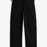 The Monterrey Cargo Pant in black — back view against a white background