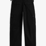 The Monterrey Cargo Pant in black — back view against a white background