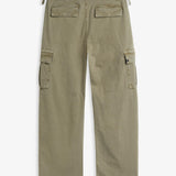 The Monterrey Cargo Pant in light khaki — back view showing cargo and rear flap pockets