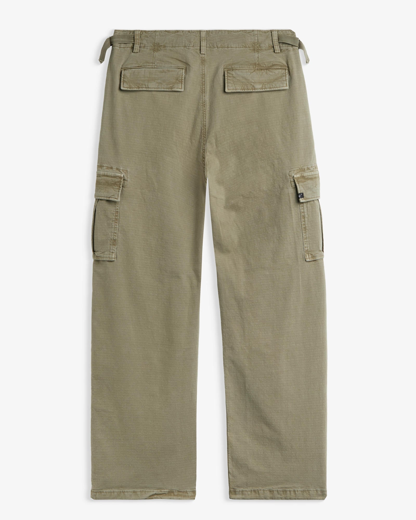 The Monterrey Cargo Pant in light khaki — back view showing cargo and rear flap pockets