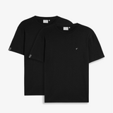 The Forever T-shirt 2-Pack in black — two tees featuring a small white chest logo