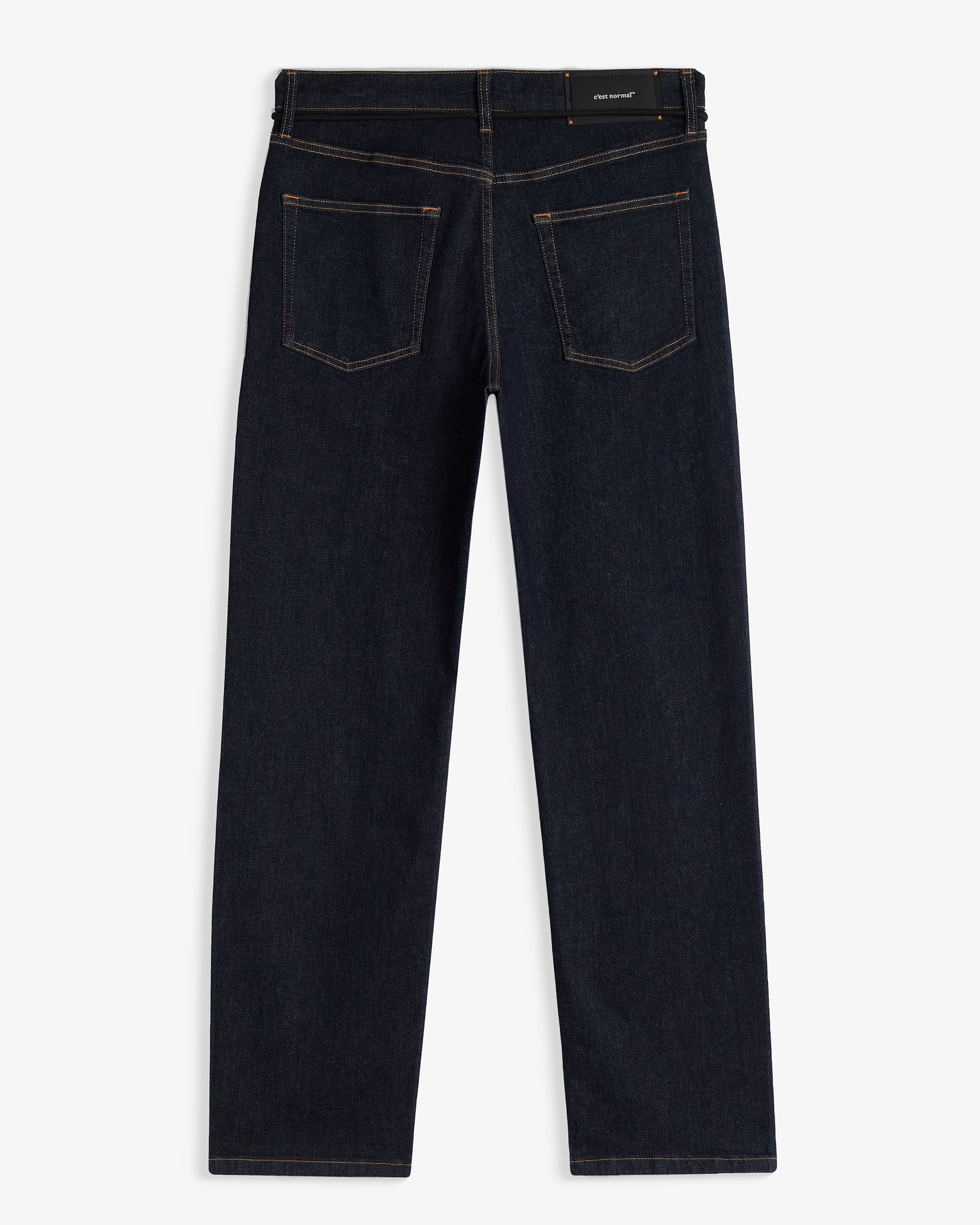 Normal Jeans Stop The Jeans Relaxed Straight Fit Rinse Wash | c'est normal