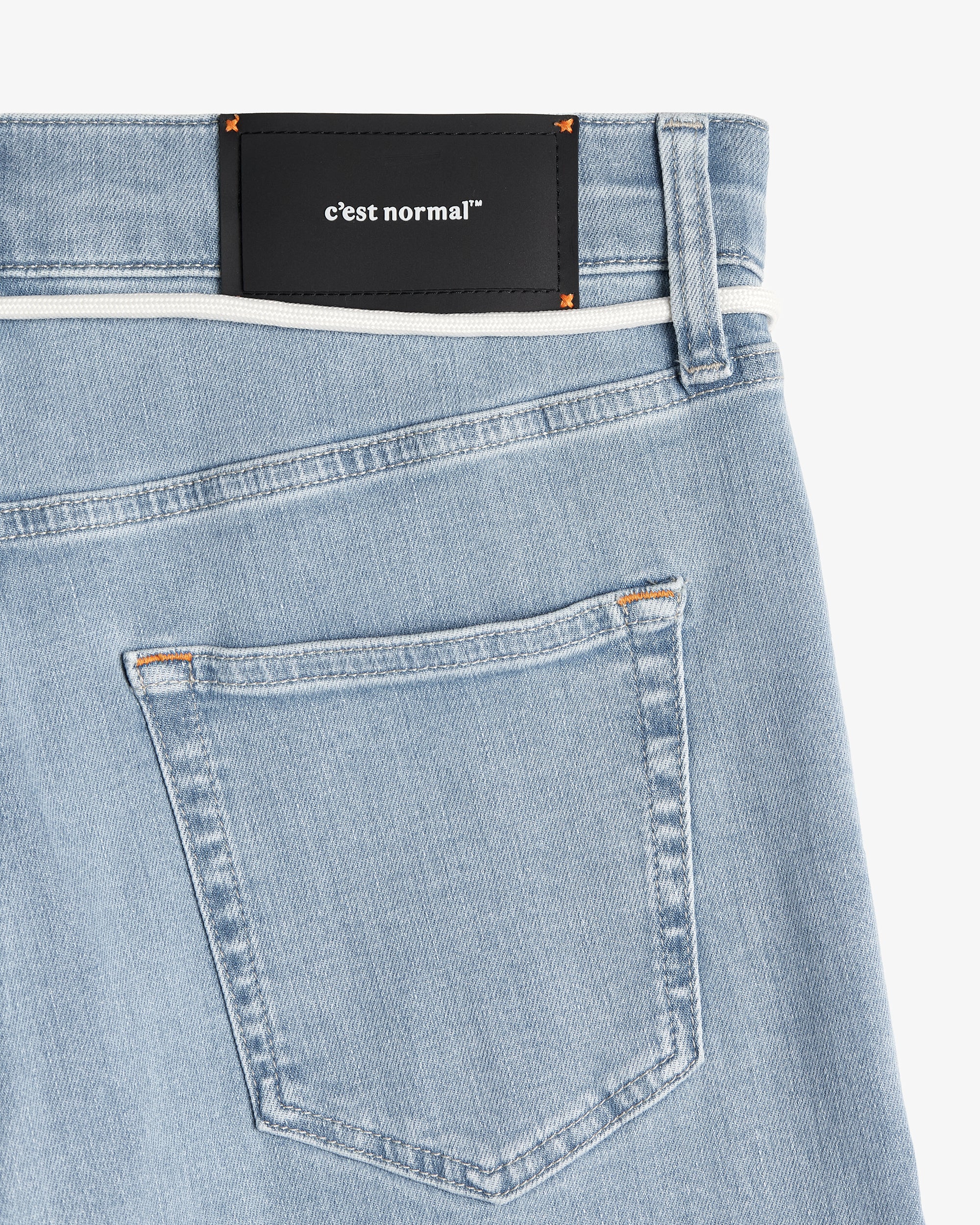 The Jeans Skinny Fit Light Blue | c'est normal