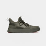 The Sneakers 2.0 in khaki — side view showing the breathable mesh upper and rubber sole