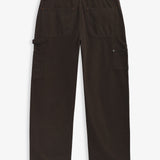 The Carpenter Pants in brown — back view highlighting utility pockets and hammer loop
