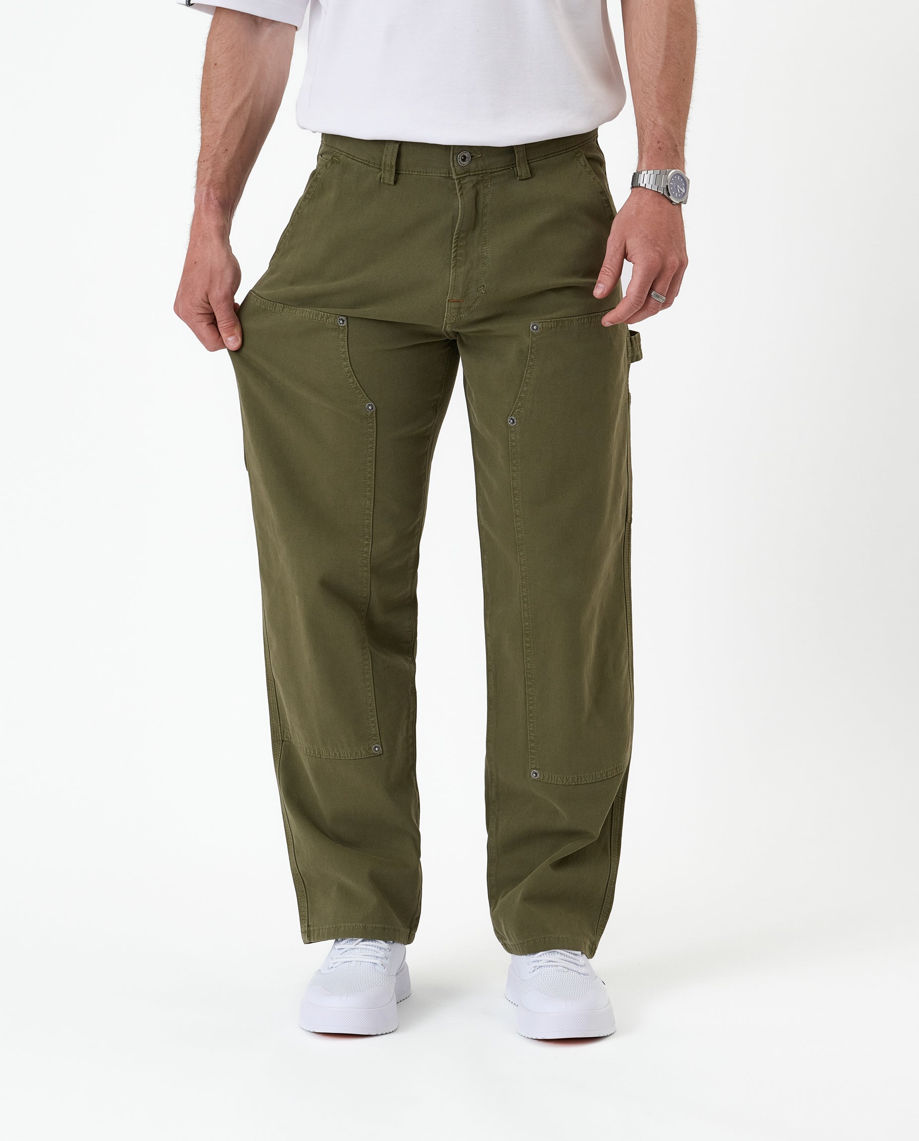 The Carpenter Pant Olive Green | c'est normal