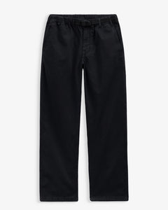 The Chamonix Chino in black — front view with an integrated belt