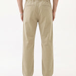 The Chamonix Chino in khaki beige — back view showing the rear pockets