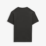 The Forever T-shirt in charcoal — back view with a plain design