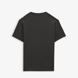 The Forever T-shirt in charcoal — back view with a plain design