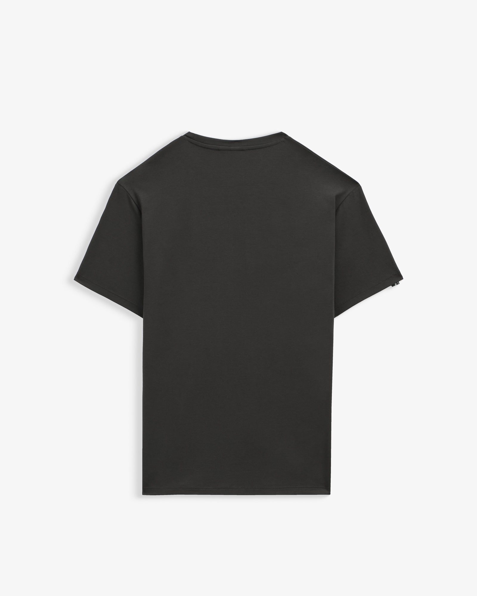 The Forever T-shirt in charcoal — back view with a plain design