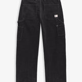 The Lille Cord Carpenter Pant in anthracite — back view with utility pockets