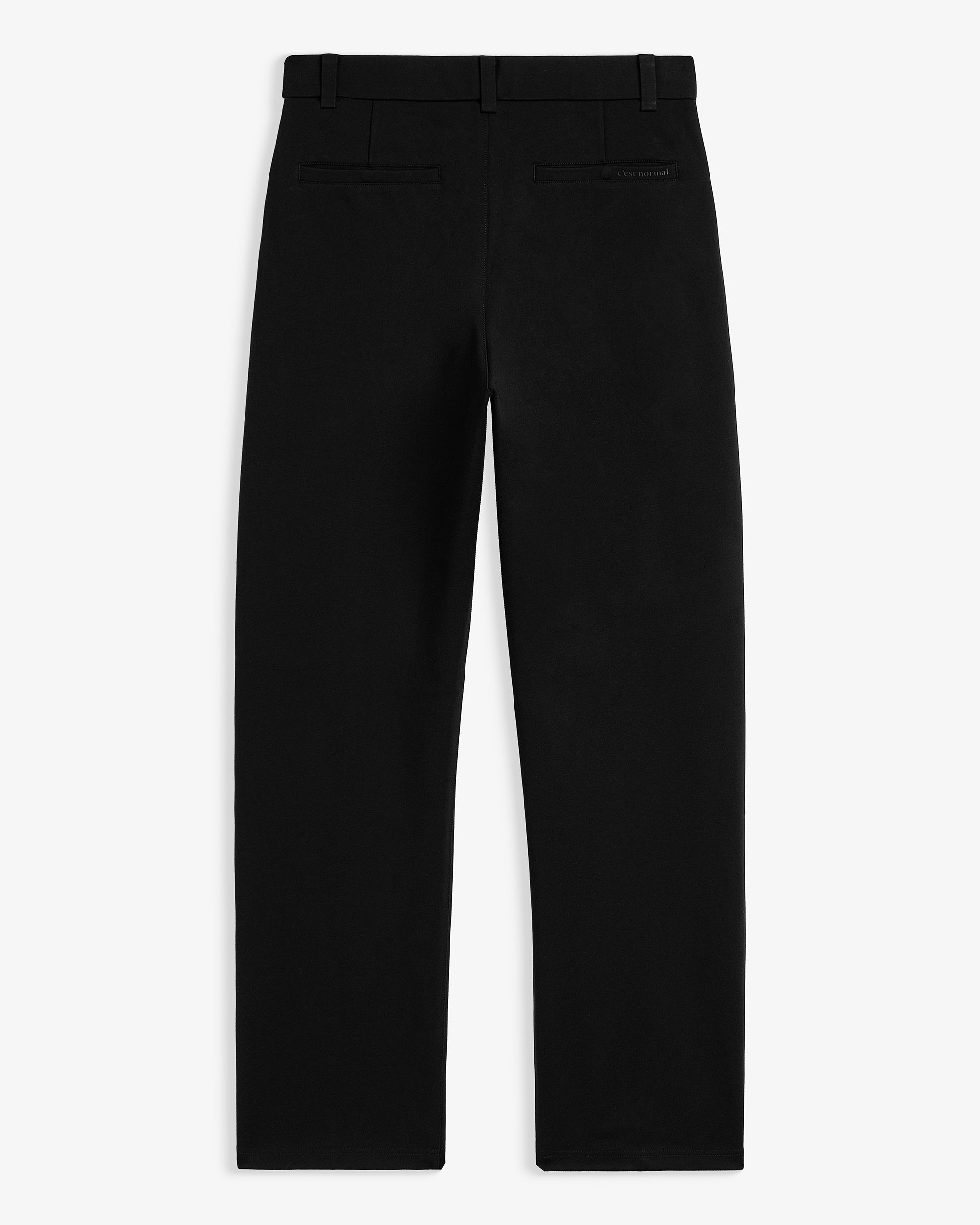 The Proper Pant Relaxed Straight Fit Black The Proper Pant Relaxed Straight Fit Black