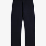 The Proper Pant Relaxed Straight Fit in navy — front view laid flat