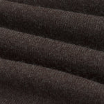 The Toulouse Pant in brown melange — close-up of the fabric texture