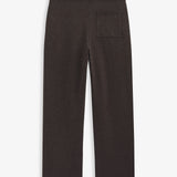 The Toulouse Pant in brown melange — back view showing the pocket