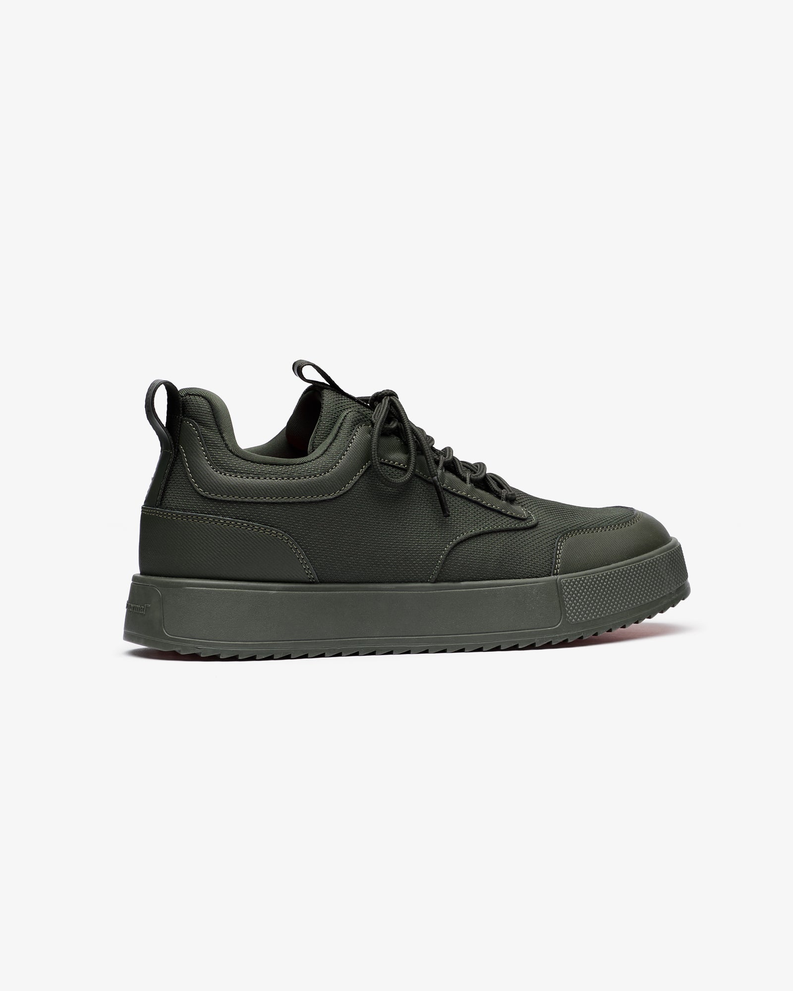 The Dynamic Waterproof Sneaker 2.0 Low in khaki — side view